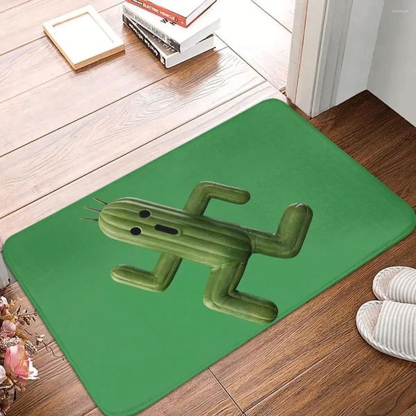 Carpets Final Fantasy Game Kitchen Tapis sans glissement FFVIIR CACTUAR RENDANT MATE DE CHAUD