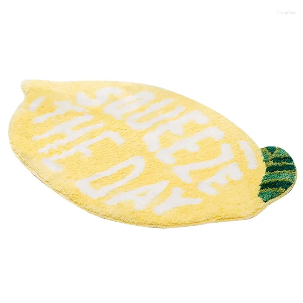 Tapis afflux de pêche aux fruits tapis de pêche à la maison Mat à coucher de chambre à coucher de chambre à coucher de salle de bain Porte absorbante de tapis sans glissement -