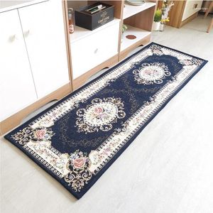 Alfombras estera de piso alfombra de cocina puerta corredor jacquard jacquard alfombra larga sin deslizamiento inadamedura balcón baño baño