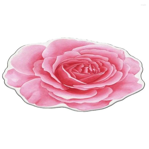 Tapis fleur moquette chinois Style Lotus Floor Mat de couvre-lit à couvrage de couvre