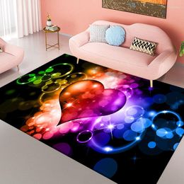 Tapijten Bloempatroon Flanel Gebied Tapijt Aquarel Schilder Polyester Mat Tapijt voor Live Dining Dorm Room Slaapkamer Home Decor