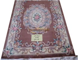 Tapis tapis à fleurs Savonnerie tapis en laine chinoise tapis géométrique chambre à coucher tapis en tricot chinois