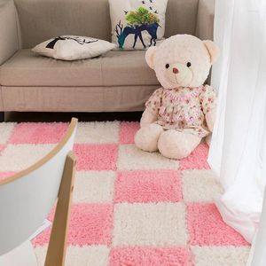 Carpets mousse puzzle tapis doux moelleux en peluche pour enfants pour bébé jouets jouer dans la pièce Keep warm playmat tapis