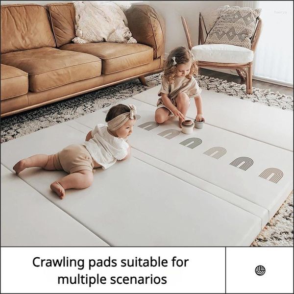 Tapis pliables ménage pour enfants de sol de sol de sol de plan us