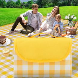 Tapis pliable Piclptable Picnic Mat 100x150cm Family Beach Barbecue Park Camping Pader imperméable