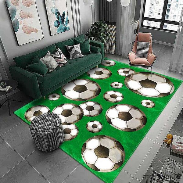Tapis terrain de Football Capet pour chambre d'enfants tapis de sol doux grand tapis enfants lavable bébé chambre tapis de jeu garçon tapis R230728