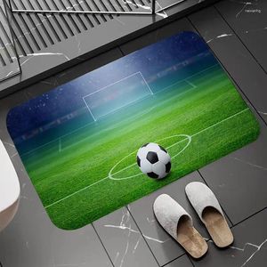 Tapis Terrain de Football Salon Tapis Maison Tapis d'entrée Tapis de Bienvenue pour Porte d'entrée Moderne décoration de la Maison Tapis Chambre personnalisé