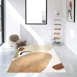 Alfombras para sala de estar, estilo nórdico moderno, dormitorio, mesita de noche, decoración del hogar, salón, alfombrilla para pies, gran área, sofá, alfombras