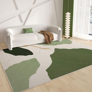 Carpets Fresh Green For Living Room Home Decor Sofa Floor Mat Bedroom Bedside Rugs Apartment Large Area Carpet Studio Lounge Rug
