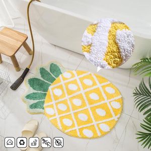 Tapijten Fruitvormige Cartoon Tapijt Decoratie Thuis Ingangsdeur Mat Keuken Badkamer Antislip Vloerkleed Toilet Wateropname Tapijten