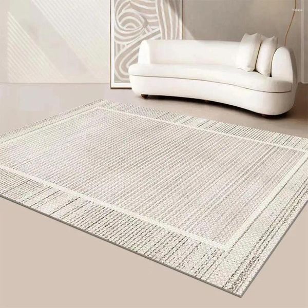 Tapis Tapis Géométrique Vintage Lavable Antidérapant Tapis De Sol Résistant Aux Taches Pour Salon Entrée Salle À Manger