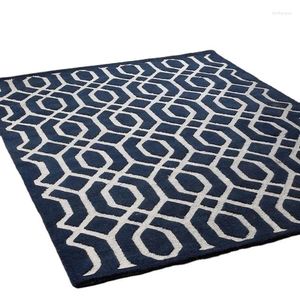 Tapis de conception géométrique tapis et tapis en gros en Chine usine