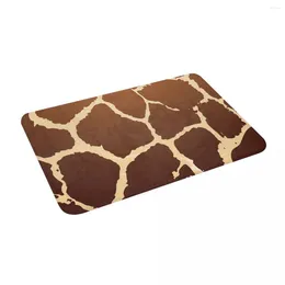 Carpets Girafe Match 24 "x 16" Matte de bain en mousse à mémoire absorbante sans glissement pour décoration / cuisine / entrée / intérieur / extérieur / salon