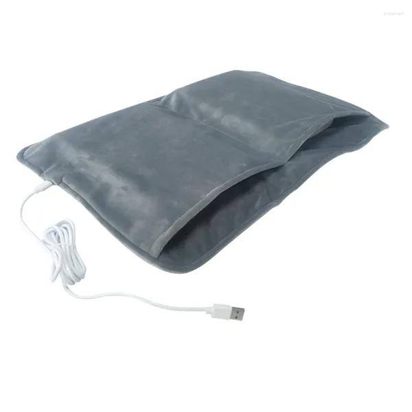 Alfombras Grafeno Calentador de pies eléctrico Carga USB Bolsa de calentamiento termostático Calentador portátil Lavable Mantener caliente en invierno