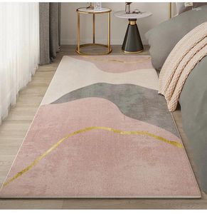 Tapis GY0271 Couverture de chevet Ins Style Anti-Chute Chambre Tapis 2024 Canapé Table Basse Sensation Haut de Gamme