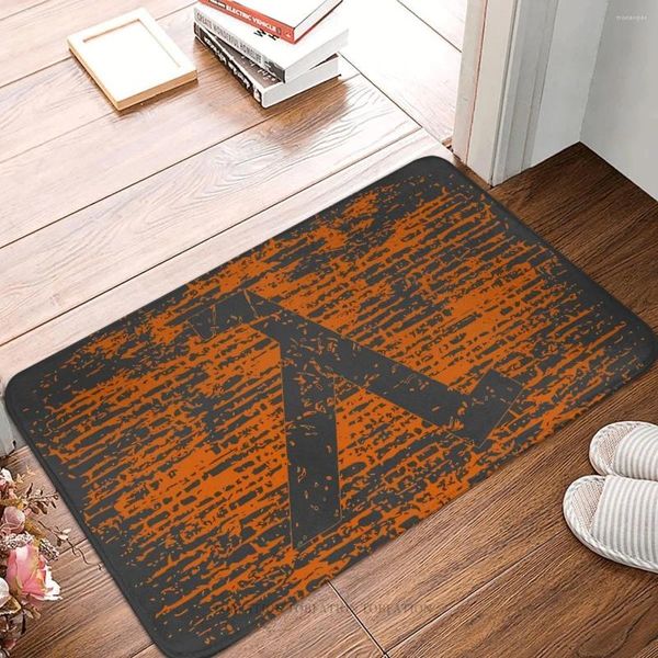 Alfombras Half Life Antideslizante Felpudo Vintage Baño Cocina Mat Bienvenido Alfombra Interior Decoración moderna