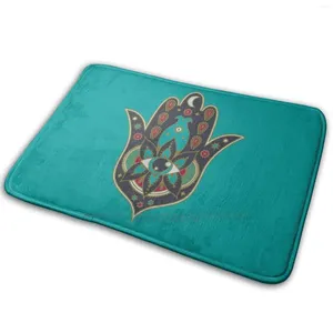 Carpets Hamsa Hand tapis tapis tapis anti-glissement