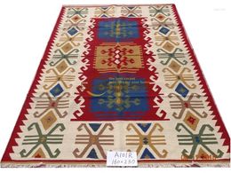 Carpets Handmade Wool Kilim tapis salon Roule de salon Corridor Corridor Méditerranéen Style A101R 5.25X7.55 GC6KLIYG5