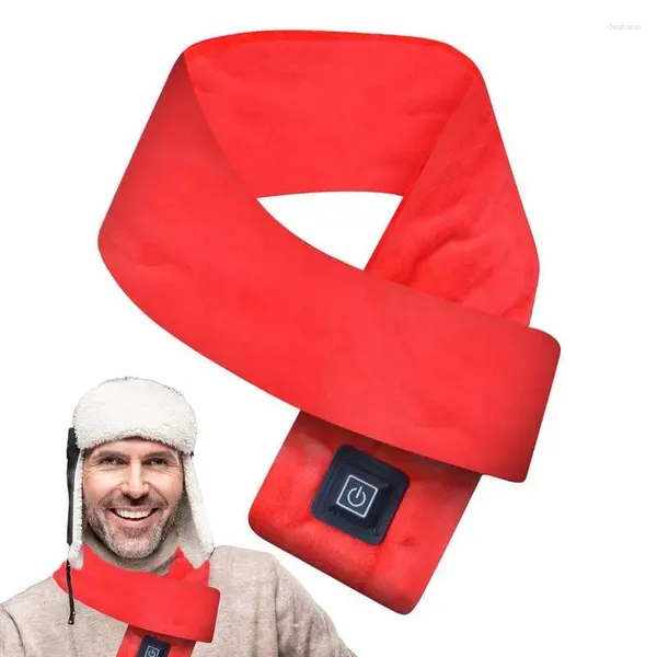 Alfombras Bufanda calentada para mujeres Calefacción USB con almohadilla para el cuello Calentador inalámbrico recargable Cálido regalo de invierno