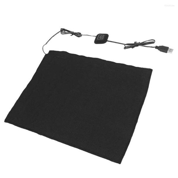 Tapis chauffant tissu 5V température réglable chauffage électrique pliable outil de chauffage film de fièvre bons cadeaux pour la taille de l'abdomen animal de compagnie