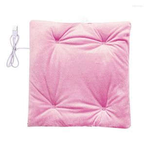 Coussin chauffant pour tapis, 1 pièce, coussin de chaise de bureau électrique USB sûr et confortable pour l'hiver