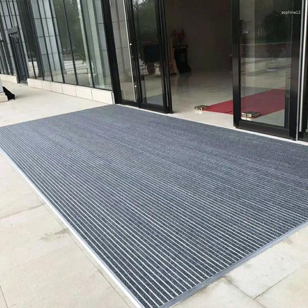 Alfombras Fuera de perfil personalizado de perfil personalizado Fuera de interior de la alfombra de entrada de aluminio delantero de Bélgica