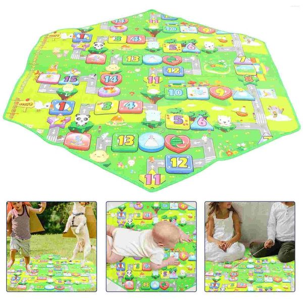 Carpets Hexagonal Game Mat Kids Play Play Tente Rapess Room Cartoon Floor Infant Carpet Toddler