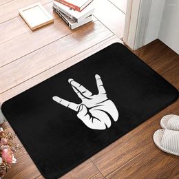 Tapijten hiphop westside westkust rap hiphop handteken niet-slip kleed deurmat woonkamer mat vloer tapijt slaapkamer decoratief