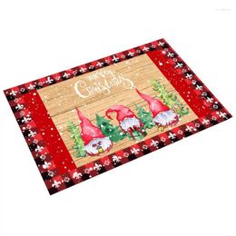 Carpets Holiday Door Mat Kitchen Rug Season Washable Doormat With Cartoon Design Decorative Mats For Christmas And
