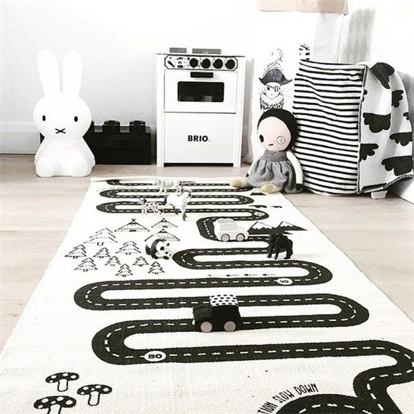 Alfombras Home Adventure Baby Plays Mat Crawling para niños Game Pad Carpet Kids Rug Climbing ThickenedCarpets