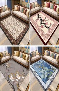 Carpets Home Chinese Nordic Flower Carpet Salon Room de chambre Sofa Fond Acheter Floop Mat à chevet Couvrette de table basse de chevet 5294351