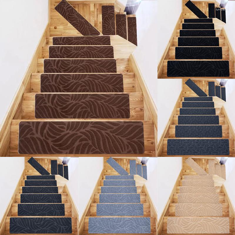 Tapetes Home Stair Tapete Tapete Protetor Tapete Em Relevo Auto-adesivo Não-Slip Step Steps Pasta Sujeira Resistente