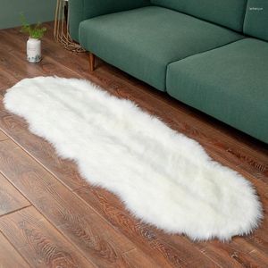 Carpets Imitation Animal fourrure de fourrure de haute qualité canapé de lit de lit en laine salon de salon tapis décoratif