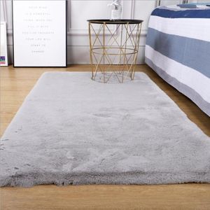 Alfombras de piel de imitación, alfombra mullida para dormitorio de niños, alfombra moderna para sala de estar, mesa de centro, alfombrilla para pies, cojín de felpa para ventana de Bahía, sofá