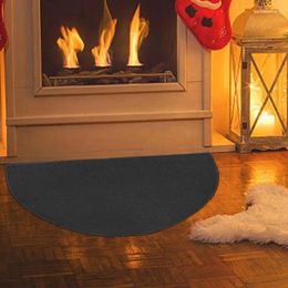 Carpets Indoor Fireproof Mat à résidence contre l'huile résistante à la chaleur Mattes de pompiers à la maison Supplie de cuisine pour cheminée Camping Grill Outdoor BBQ