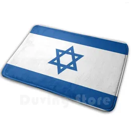 Tapijten Israël Israëlische vlag Mat Tapijt Tapijt Antislip Vloermatten Slaapkamer
