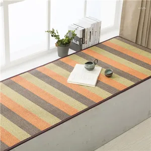 Tapijten Japanse Tatami Grote Bamboe Mat Tapijt Tapijt Oosters Design Vloer Yoga Matras Thuis Raam Erker Binnen Slaapkamer