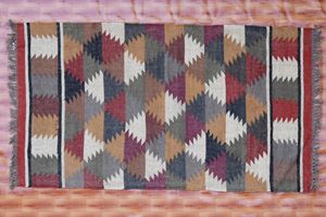 Carpets Jute Wool Floor Scarping 90x150 cm Afghan Kazak Geomteric Carpet Tapis tribal coloré pour chambre à coucher Décoration du salon de la maison