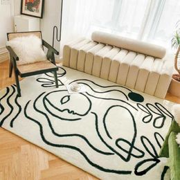 Tapis Keith Haring Tapis de zone désordonnée Tapis de sol de luxe Salon Chambre à coucher Baie vitrée T221105276P