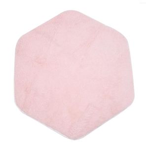 Carpets Kids jouent à tapis en peluche tapis Hexagon Tent Playhion Cushion