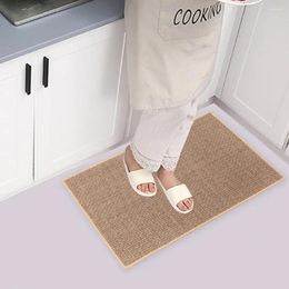 Tapis de cuisine tapis durable de tapis antidérapant absorbant le tapis de sol durable facile à nettoyer pour la maison