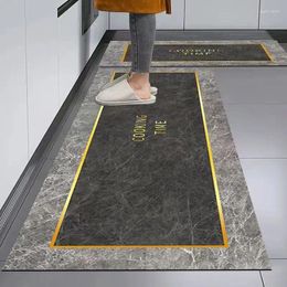 Carpets Cuisine Mat à plancher Table Volence Modèle Entrée Porte-toile Porte de salle de bain Floormat Parlour anti-glissement