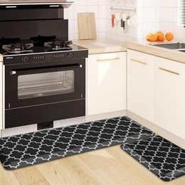 Tapis de cuisine tapis pour sol non glisser imperméable confort de dandage runner pvc ergonomique tapis gardable