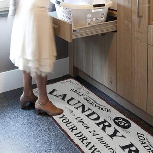 Tapijten keuken tapijt wasruimte waskamer decoratieve vloermat anti-slip slaapkamer woon hal lange strip tapijt tapijt huisdecoratie