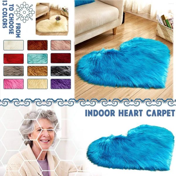 Carpets Knot Coveret Fuzzy Grands tapis r imitation fausse non mouton de mouton de mouton en laine de mouton