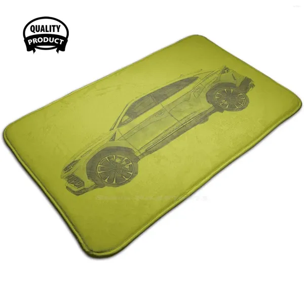 Carpets Lambo 3d Goods HATPAUT Tapis tapis PAVE PADE URUS SUPER SPERCARS GRANDE TECH MODERNE TECH