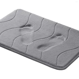 Tapis grands tapis de salle de bain non glisser le tapis de bain en mousse de mousse PVC Dot Bottom Rigner Runner Absorbant Fuzzy Couch Counder H Zone
