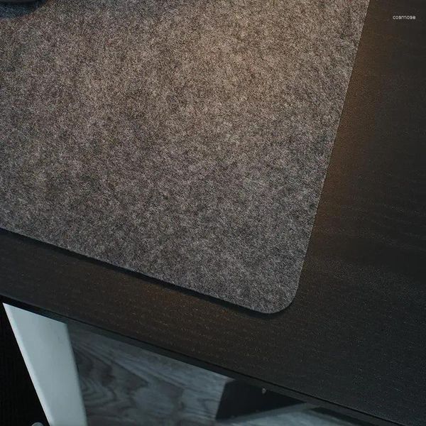 Tapis de grande taille en feutre en feutre de souris de souris bureau