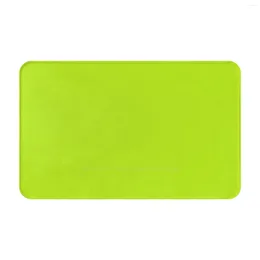 Carpets Lime Green Door Mat Poot Pad Home Tapis Forest Tree Tree Mariage Citrus Je préfère Bright