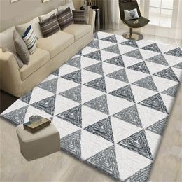 Tapijten Woonkamer Tapijt Kinderen Decoratie Tapijt Thuis Geometrisch 3D Plaid Antislip Grote Hal Vloer Slaapkamer Nachtkastje Mat